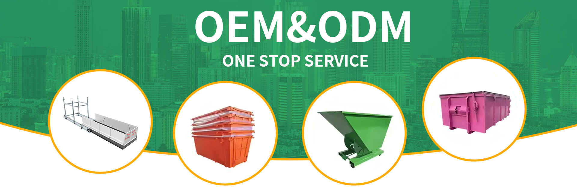 kwaliteit Hook Lift Bin fabriek